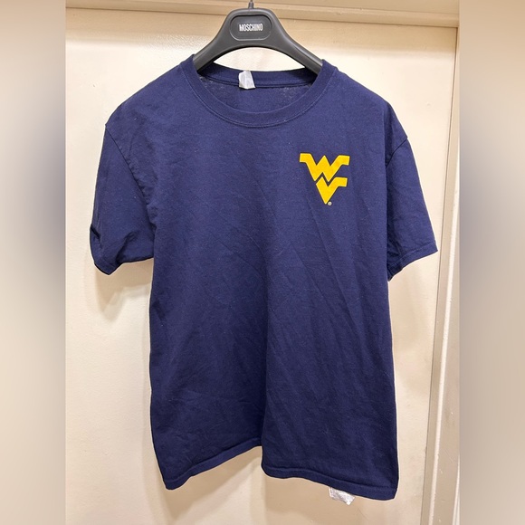 Vintage West Virginia Mountaineers Shirt Y2K 90s Collegiate College Mens Medium - Picture 2 of 7